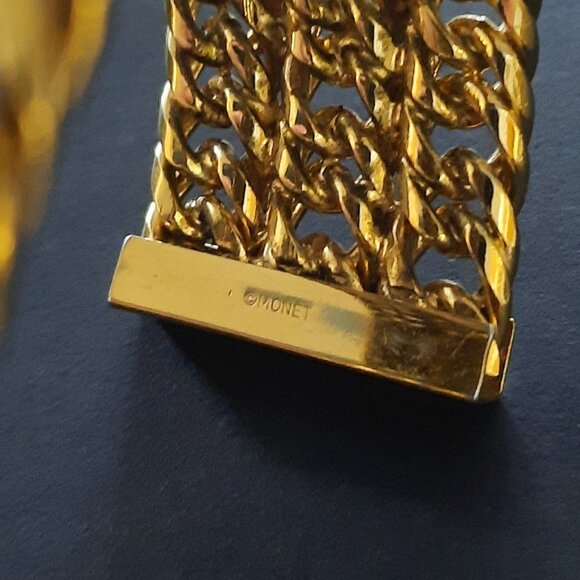 Monet 3-chain cuff bracelet - Picture 2 of 2